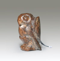 紅山文化青玉梟