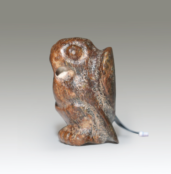 紅山文化青玉梟