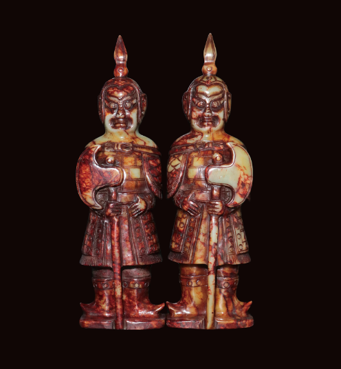 千年青玉武士俑:何為穿越時光的玉質守護密碼?