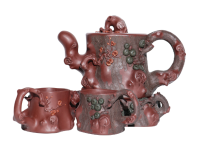 何道洪松梅套壺：紫砂「花器」如何演繹自然生機？