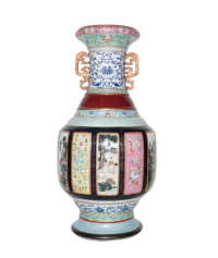 清乾隆瓷母大瓶：集萬藝於一器的「制瓷巔峰之作」