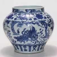 2.3 億成交的「青花王者」！元青花鬼谷子下山罐，為何成全球藏家夢？