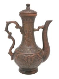 紫砂瑰宝谁能媲美？清代火龙纹紫砂执壶的工艺与文化传奇