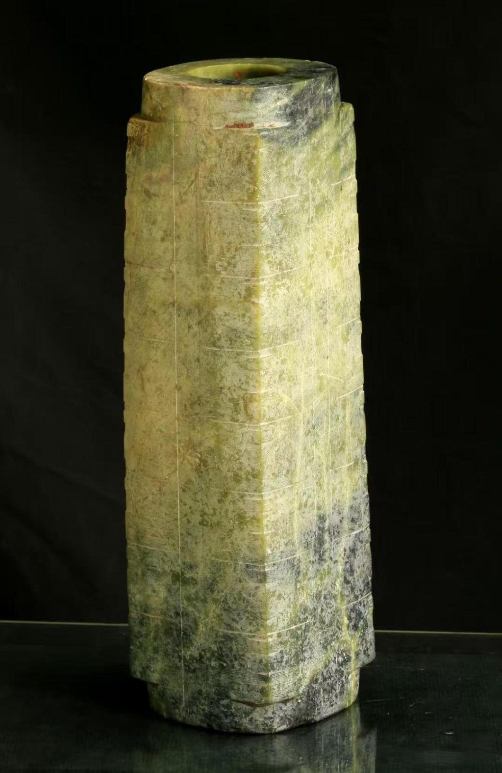 23 斤超重量！良渚文化超大玉琮，澳門多祿溙鑒定的「玉琮尺寸之最」？