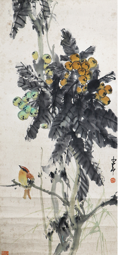 趙少昂花鳥紋畫:誰能珍藏嶺南畫派的「花鳥第一人」真跡?