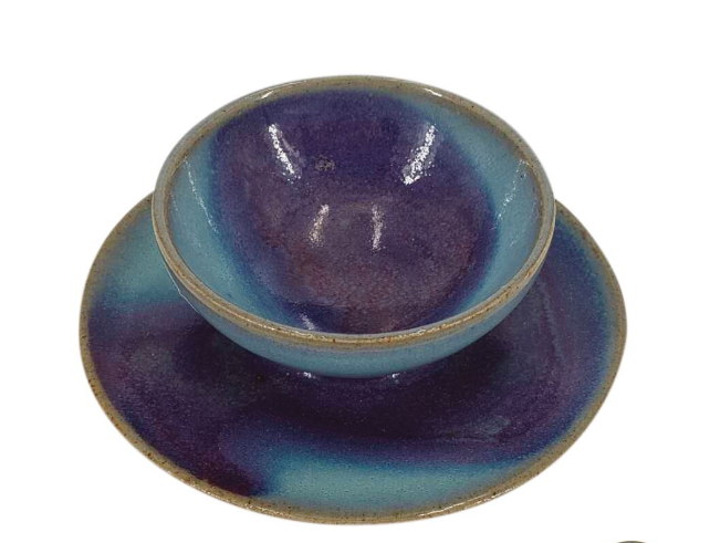 鈞窯盞托一組|天青釉色藏匠心,何以成宋瓷收藏標的?