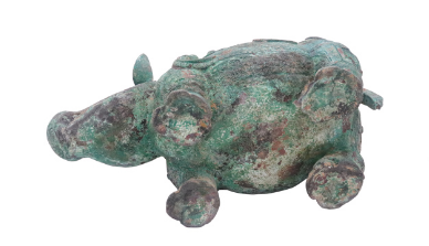 西周青銅犀牛尊:誰能撼動商周神獸彝器的巔峰地位?