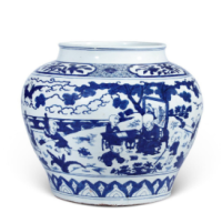 嘉靖御窑佳品！青花婴戏十六子大罐為何成瓷藏「新寵」？