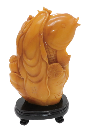 田黄年年有余摆件 澳門多祿溙 蘇富比 嘉德 保利 拍賣機構 成交記錄 收藏價值