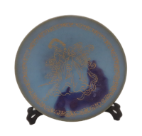 宋代鈞瓷之魂·刻仕女紋盤：何以成官窯收藏標桿？