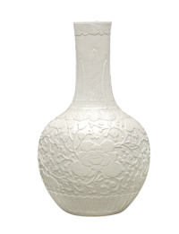 乾隆仿古之韻！仿定窯白釉天球瓶何以成禦窯摹古典範？