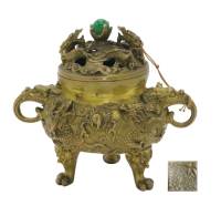 龍威藏珍！清仿宣德蒼龍教子香薰爐何以成收藏新寵？