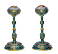 銅胎掐絲琺瑯帽架：一器雙用的宮廷工藝珍品