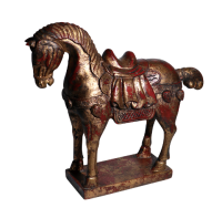 明代「尚馬文化」的巔峰之作？一窺大漆泥金馬的工藝魅力