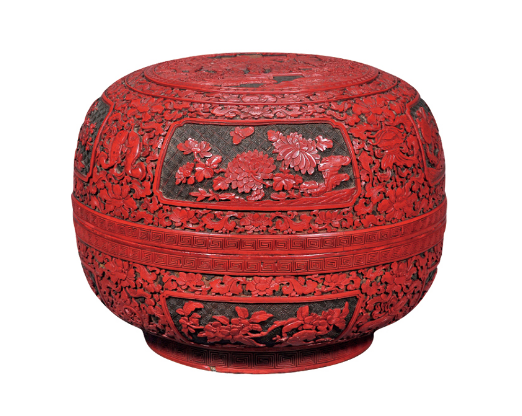 乾隆雕漆何以冠絕古今?剔紅捧盒中的工藝與吉祥意蘊