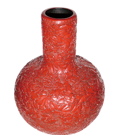 漆胎乾濕差一秒即毀!乾隆剔紅天球瓶的「苛刻工藝」,究竟難在哪?